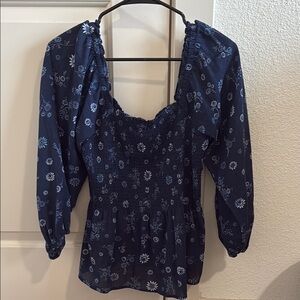Madewell Floral Blouse - New